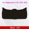 For Toyota Highlander U70 U50 U40 2009-2026 Car Trunk Door Anti Kick Pad Tailgate Protection Mat Cargo Liner Interior Accessorie