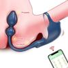Massaggiatore Della Prostata Maschile APP Vibrante Butt Plug Vibratore Anale Anello Del Pene Perineo Scroto Stimolazione Coppie Prodotti Erotici
