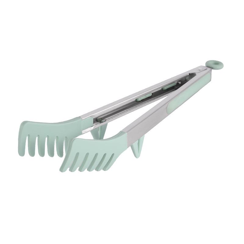 Silikonové multifunkční kuchyňské kleště na těstoviny, nudle a pečení