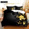 Set Biancheria da Letto Rosa Moda Romantico Tessile per la Casa Singolo Matrimoniale Misura Per Coppia Donna Ragazze Arredamento Camera da Letto Fiori Copripiumino