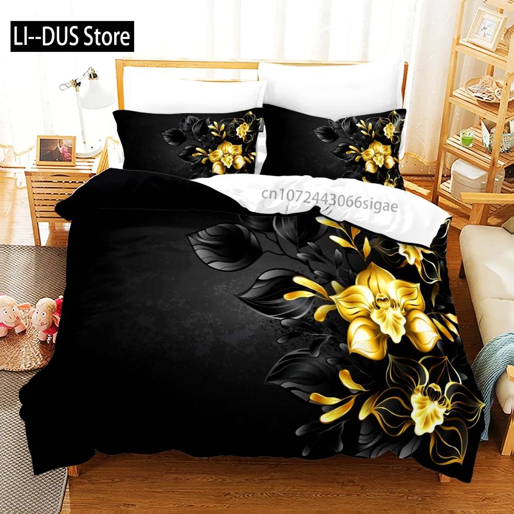 Set Biancheria da Letto Rosa Moda Romantico Tessile per la Casa Singolo Matrimoniale Misura Per Coppia Donna Ragazze Arredamento Camera da Letto Fiori Copripiumino