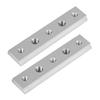 2Pcs T Slot Miter Track Jig 30 45 Type 100mm Aluminum Alloy Power Tool Accessory Jigs Rail Miter Bar Woodworking Tools