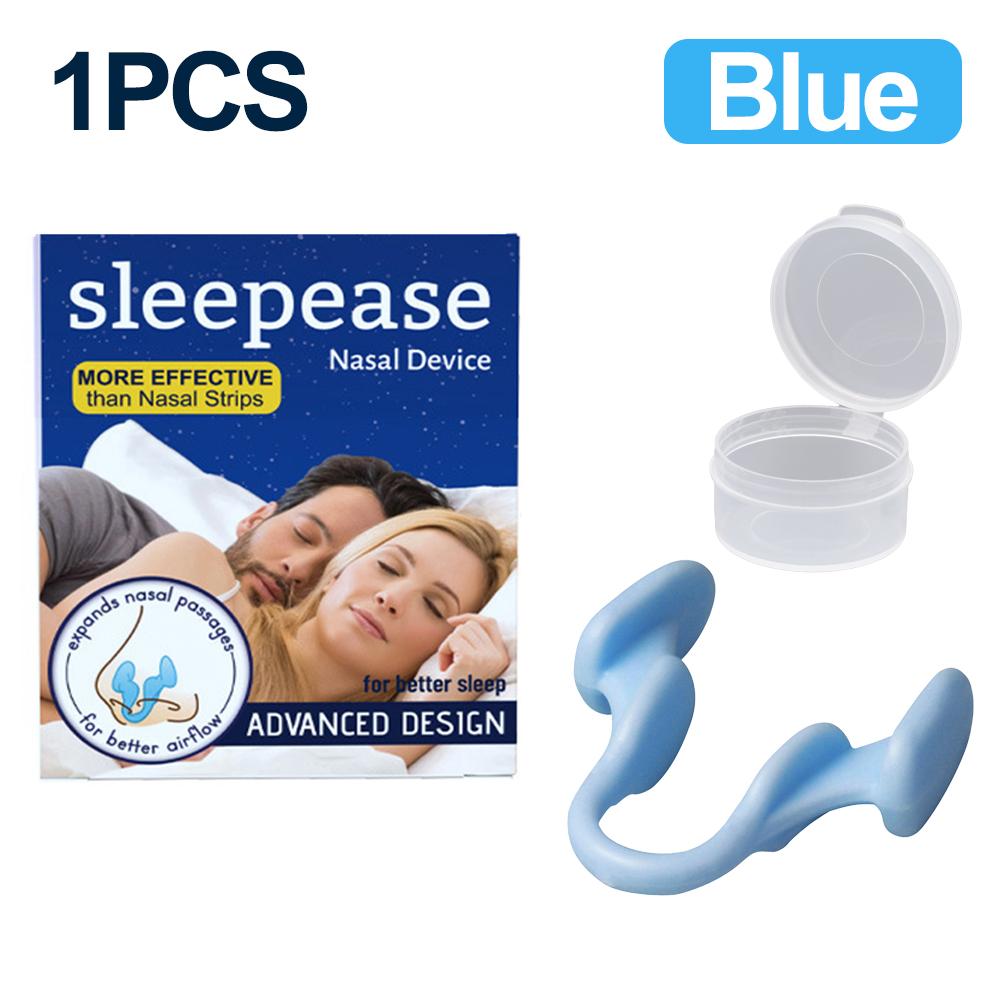 1~4Pcs Silicone Nose Clip Anti Snoring Nasal Dilator Stop Snore Aid Easy Breathe Improve Sleeping Rhinitis