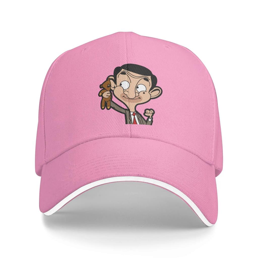 Mr Beans cartoon  Merch Men Women Baseball Cap  Dad Hat Vintage Daily Headwear Adjustable Sun Cap