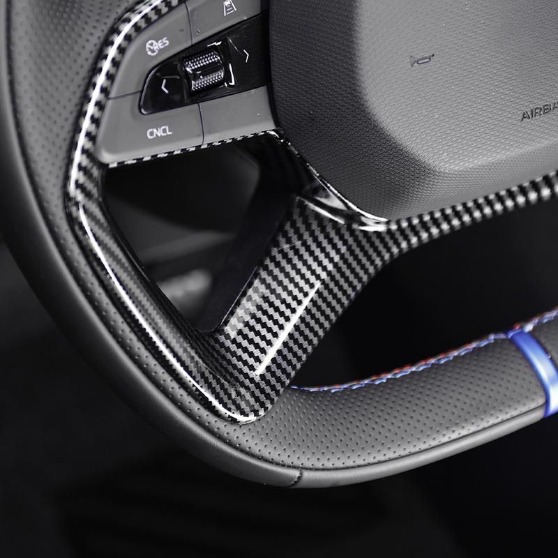 För Renault Filante 2026 2027 Biltillbehör 1ST Kolfiber Rattkåpa Trim Rattar Tillbehör