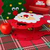 1-10PCS Felt Christmas Candy Bag Creative Holiday Gift Tote Handheld Apple Bag for Kids Party Favor Decoration for Children