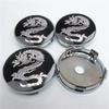 4 Stück Universelle 60mm Drachenemblem Auto Radnabenkappen Radkappen Abzeichen Für Mercedes Benz BMW Lexus Mazda Tesla Ford Chevrolet