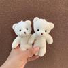 Bouquet Bear Flower Shop Bag Flower Materials Teddy Bear Doll White Plush Toy Bear Doll Hand Ingredients Accessories