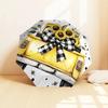 Sunflower Bowknot Yellow Pickup Truck - Automatic Opening Umbrella, Portable Folding Design, 8-Bone Iron Frame, Outdoor Rain Umbrella, Festi
