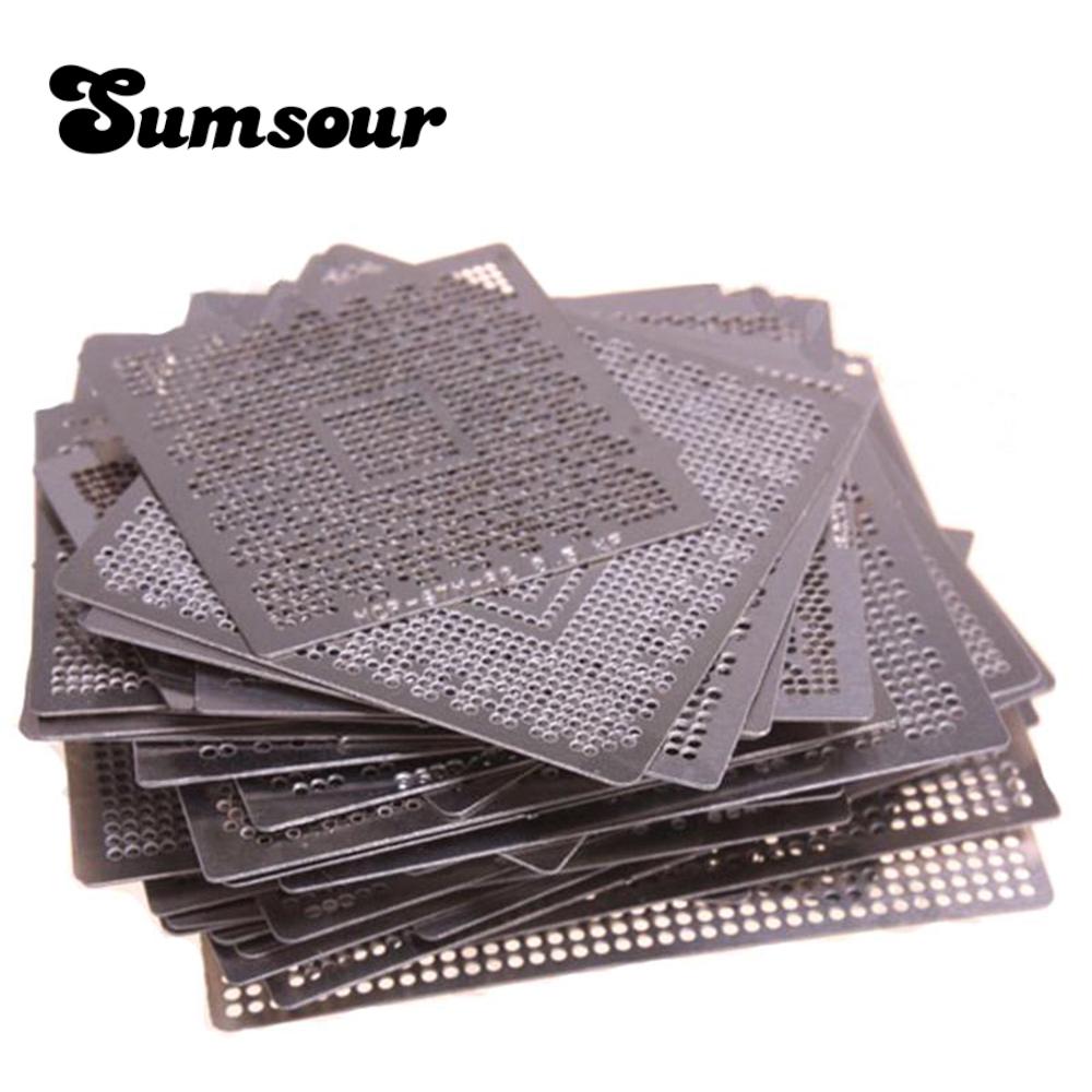 Buy 110pcs Graphics Card Directly Heating BGA Reballing Template