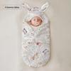 Class A Detachable Newborn Swaddle Blanket: Thick Anti-Startle Autumn/Winter Receiving Blanket for Delivery Room