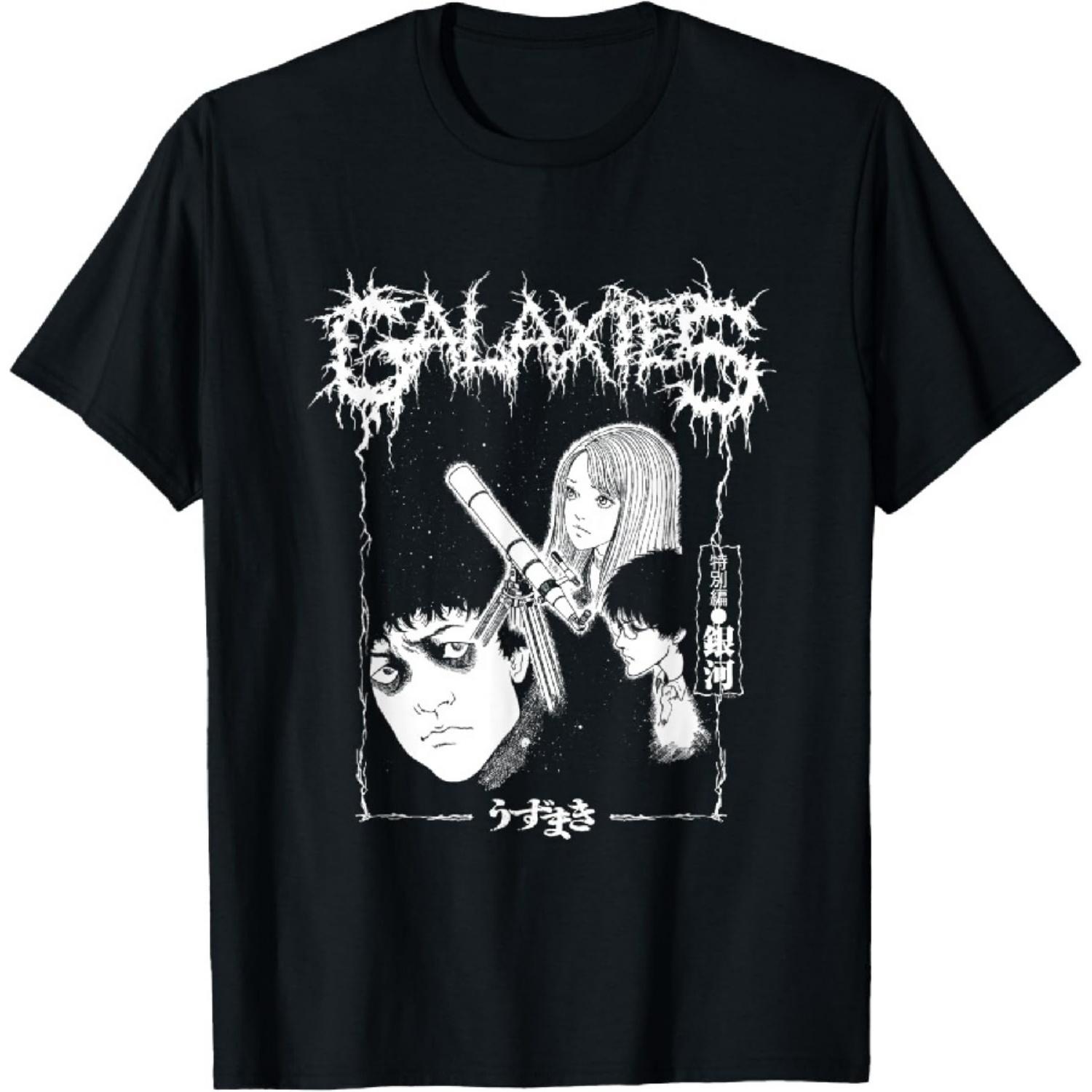 

T-Shirt - Men s Unisex Adult Black Cartoon Uzumaki-themed Graphic T-Shirt - Small - Crew Neck - Short Sleeve - Cotton Polyester Blend XXXXXL різнокольоровий
