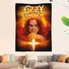 Rock Singer O-Ozzy O-Osbourne Printed Large Tapestry Indian Buddha Wall Decoration Witchcraft Bohemian Hippie Wall Art Decor