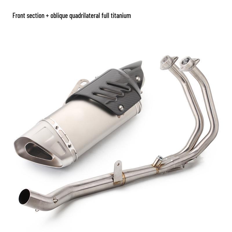 CBR500R/CB500R Stainless Steel Exhaust System for Motorcycle Modification