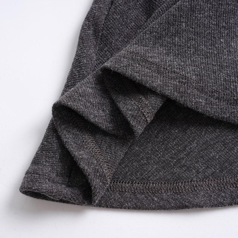 New Sweet Girly Slim Knit Versatile Solid Color Mini Skirt for Women