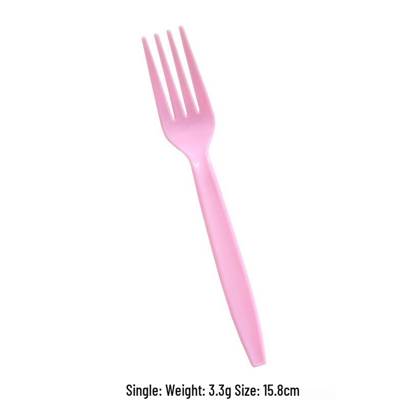 Disposable Rainbow Paper Plates and Cutlery Set for Parties and Dinner