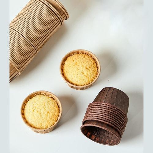 100 st Fettavvisande Pappersformar för Muffin och Cupcake, Muffinformar, Bakformar, Muffinformar, Kakformar, Baktillbehör, Kökskakformar, Pappersformar, Cupcake
