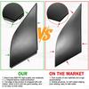 A1696903987 Car Rearview Triangle Cover Molding For Mercedes-Benz B-Class W245 W169 Car Door Mirrior Panel Trim A1696904087