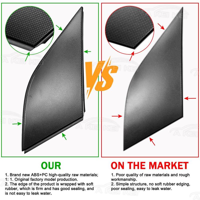 A1696903987 Car Rearview Triangle Cover Molding For Mercedes-Benz B-Class W245 W169 Car Door Mirrior Panel Trim A1696904087