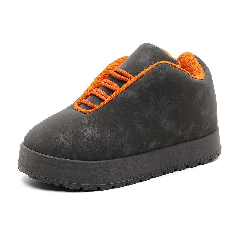

2026 New Unisex Retro Bread Shoes Fashion Thick Sole Lace-up Sneakers Breathable Mesh Casual Skateboard Shoes for Daily Wear 46