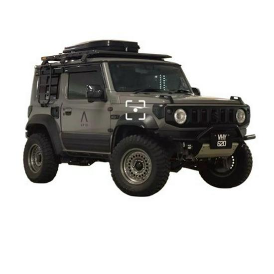 19-25 Suzuki Jimny 3-Door Side Steps: Off-road Modified APIO Style Mini Bars Yes чёрный