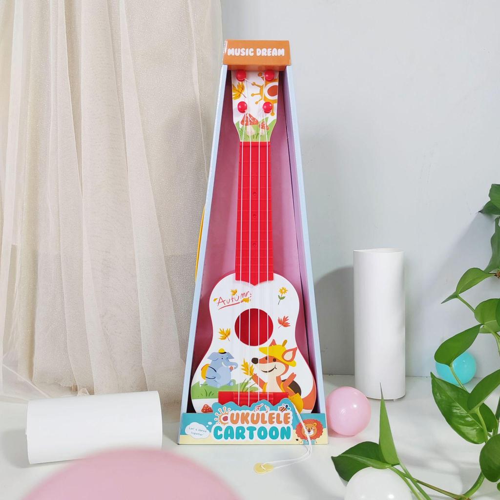 Ukulele per bambini: Mini Chitarra Giocattolo Musicale per Bambini e Bambine - Prima Strumento del Bambino Confezione Regalo