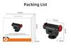 Adattatore Magnetico per DJI Action 5 Pro/Osmo Nano/360 Supporto Pieghevole a Rilascio Rapido con Espansione a Vite 1/4 per DJI Action 4 3 2