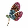 Brooch Jewelry Personalised Fashion Alloy with Diamonds Butterfly Brooch Female Accessories Sober and Fashionable Clothing Accessories