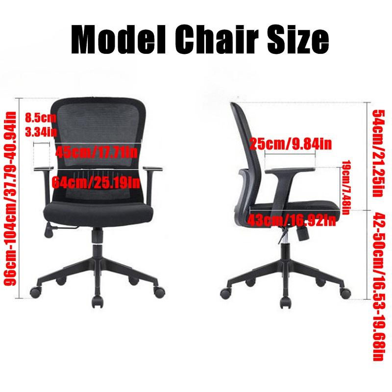 1PC Elastic Office Chair Cover Leaves Jacquard Anti-dirty Computer Chair Covers Seat Slipcover for Desk Computer Chairs