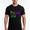 Becoming Me Was The Greatest Creative Project Of My Life Tshirt Summer Casual Cotton Tee Oversized Streetwear Tops