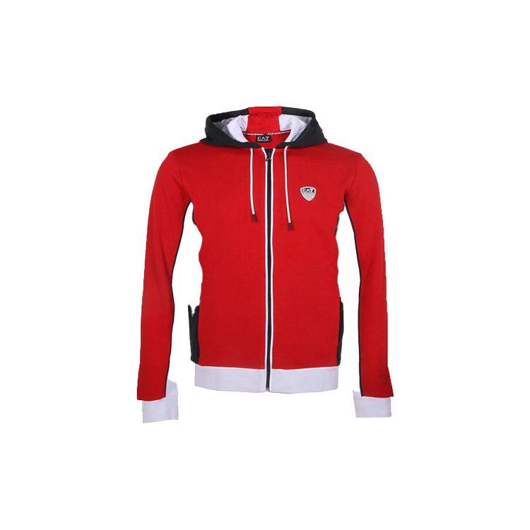 

Emporio Armani Мужская куртка с капюшоном на молнии EA7 Логотип Красный 3GPM85-PJ11Z-1450 L