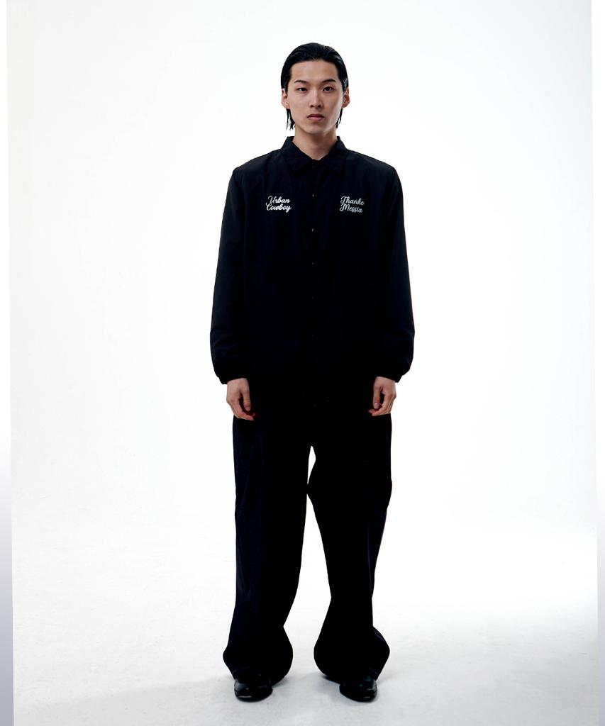 Thanks Messia South Coast Coach Jacket-Black