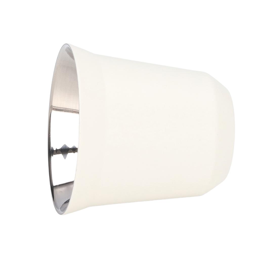 Kaffeebecher 304 Edelstahl Weithalsdesign Weiß Doppellagig Gute Wärmeisolierung Wasserbecher