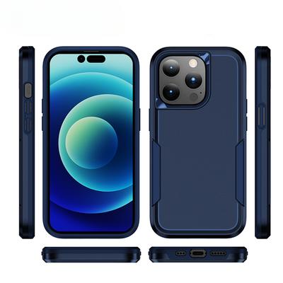 Kalın Ağır Hizmet Tipi Darbeye Dayanıklı Kılıf iPhone 14 13 12 11 Plus Pro Max Mini X XR XS 7 8 Plus SE Hibrit Sağlam Sert PC Kılıfı Capa