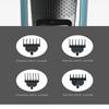 Men's Stainless Steel Knife Head Head Carving Shears Bald Hair Cutting Artifact Razor Electric Clipper Electric Hair Clipper Hair Trimming Waterproof