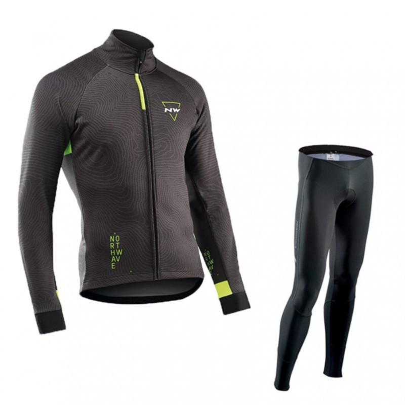 Outdoor Cycling Clothes Bicycle Long-sleeved Suit Men Women Mountain Bike Road Equipment
