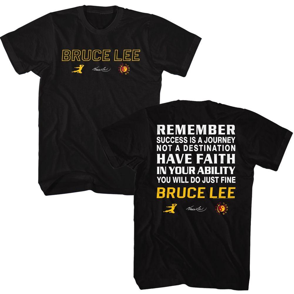 Bruce Lee Remember Black Icon Shirt S