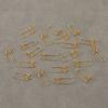 20Pcs Trumpet Water Key Spit Valve Stainless Steel Wire Springs Replacement Brass Instrument Parts Trumpet Repair Parts