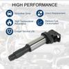 4x Engine Ignition Coil Pack Set for BMW E90 E46 F30 MINI Cooper Peugeot 207 308 Citroen 12137575010 597091