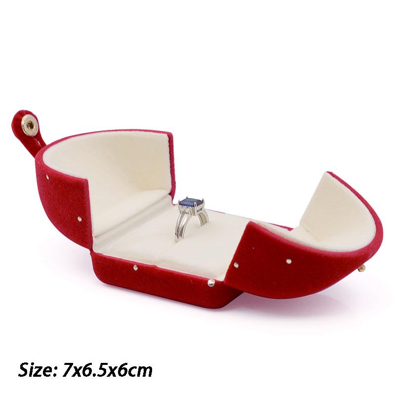 

Babysbreath Jewelry Packaging Box Luxury Ring Earring Storage Boxes Double Opening Festival Bracelet Necklace Packaging Boxes