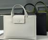 1pcs Customized Leather File Bag with Large Capacity, Thick Hand-held Zipper, Simple Laptop Bag, Storage and Data Bag
