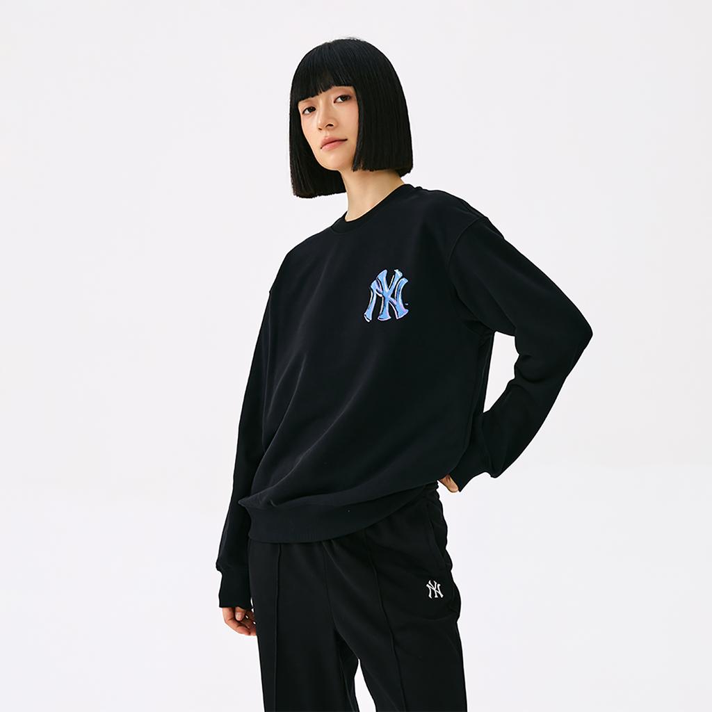 New MLB New York Yankees Basic Collection 25FW Sweatshirt Unisex 3AMTB3254-50BKS