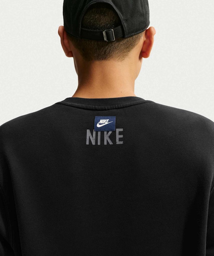 NIKE Sportswear Club Fleece Crew M - Black / Iz4065-010