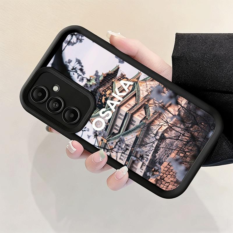 Osaka Tokyo Japan Scenery Soft Phone Case for Samsung Galaxy A17 A16 A26 A36 A56 A15 A25 A35 A55 A14 A24 A34 A54 A13 A23 A33 A53