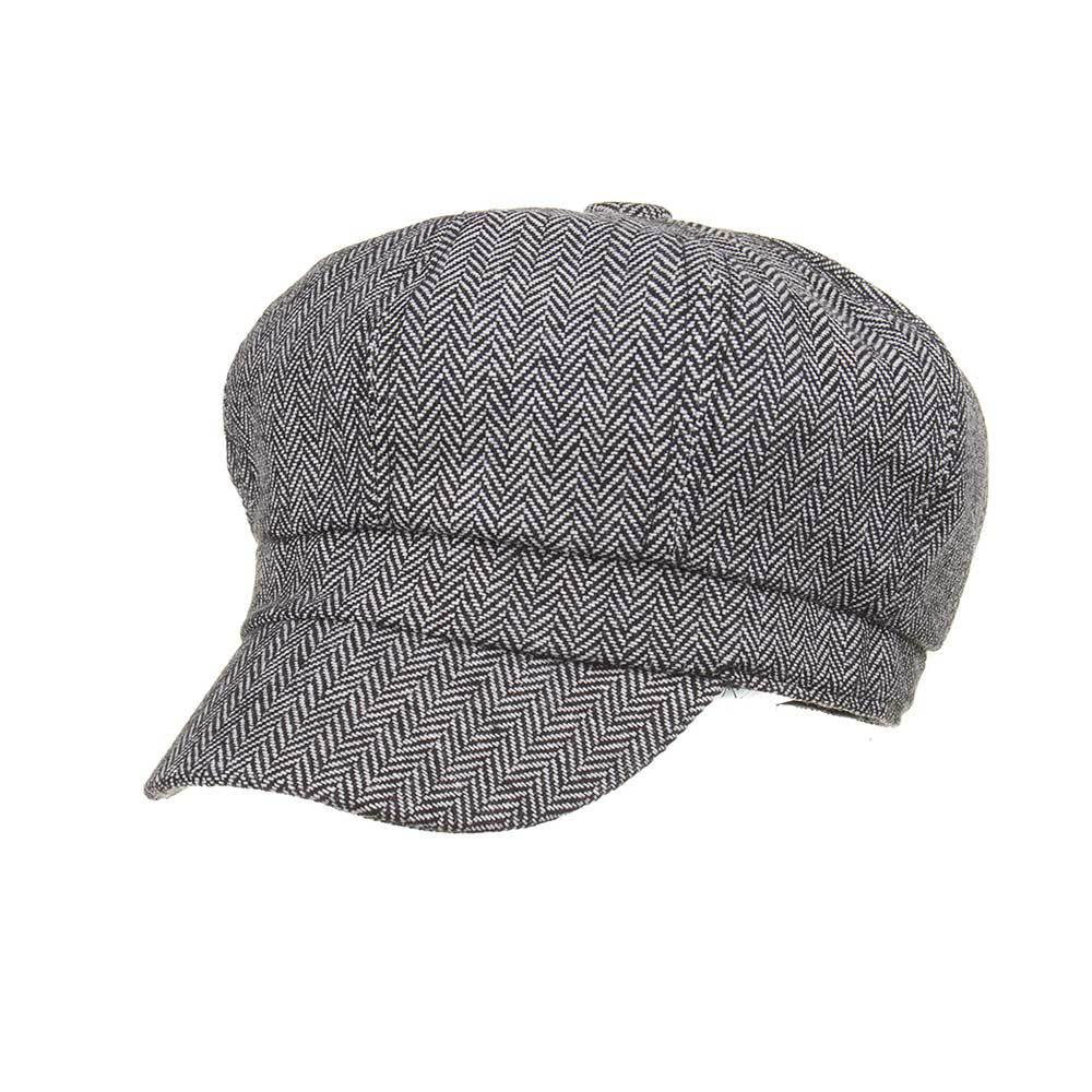 

Осенне-зимний новый женский берет из хлопка R серый