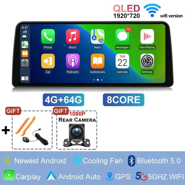 12.3" 2400*900 For Honda Accord 8 Spirior / Acura Tsx 2009 - 2013 Android 15 Car Radio Multimedia Player GPS Auto Carplay StereoKV7