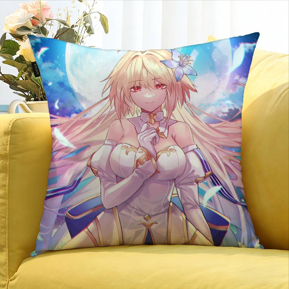 Arcueid Hisui Kohaku Tsukihime Various Sizes Square Pillow Case For Car Home Bedchamber Decor