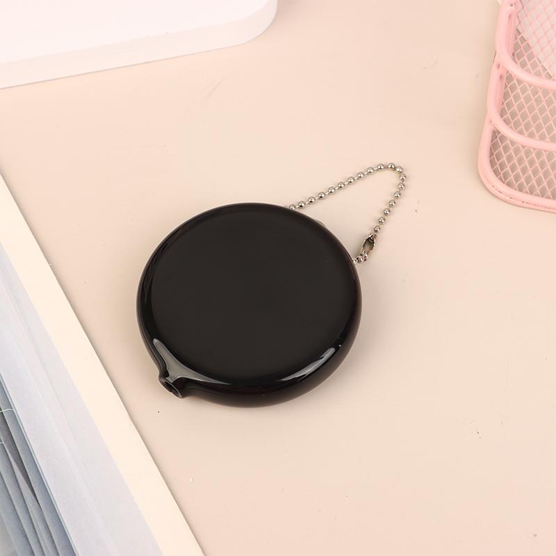 Men Women Zero Wallet Silicone Round Shopping Malls Portable Utility Multifunctional Compact Male Female Storage Bag
