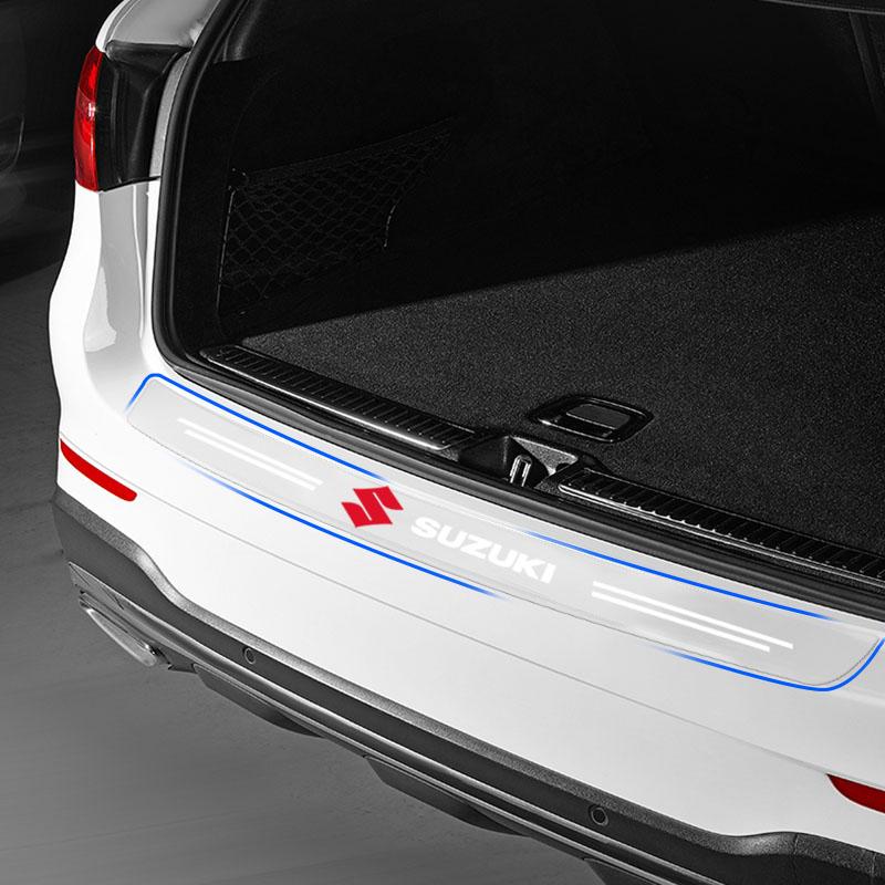 Transparent Car Trunk Badge Protective Sticker For Suzuki Jimny GW250 Samurai Vitara Swift Baleno SX4 Ignis Alto Splash Swace
