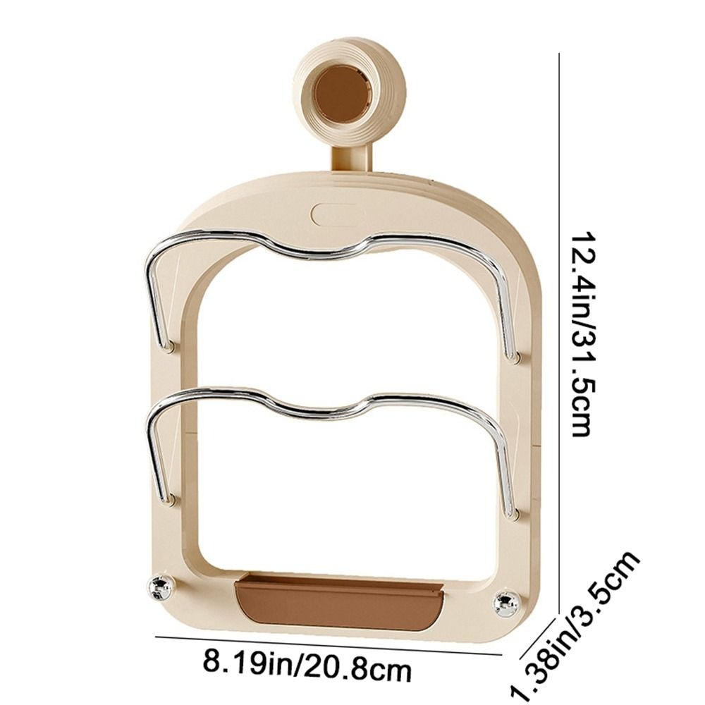 Plastic Chopping Board Rack Punch-Free Cutting Board Holder Pan Cover Storage Holder  for Home
